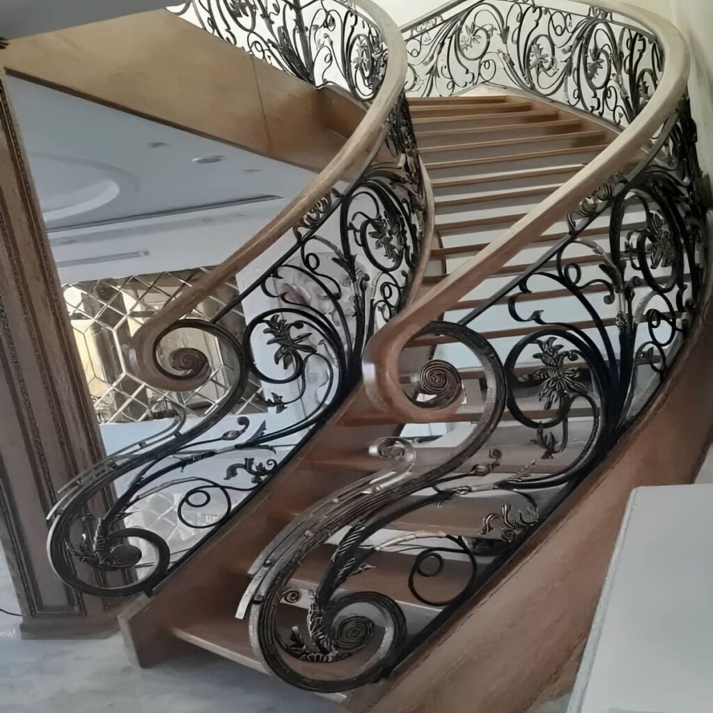 نرده پله دوبلکس در استان اصفهان