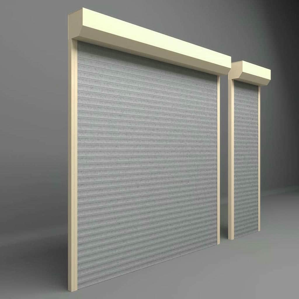 کرکره برقی ریموت دار برای پارکینگ مسکونی