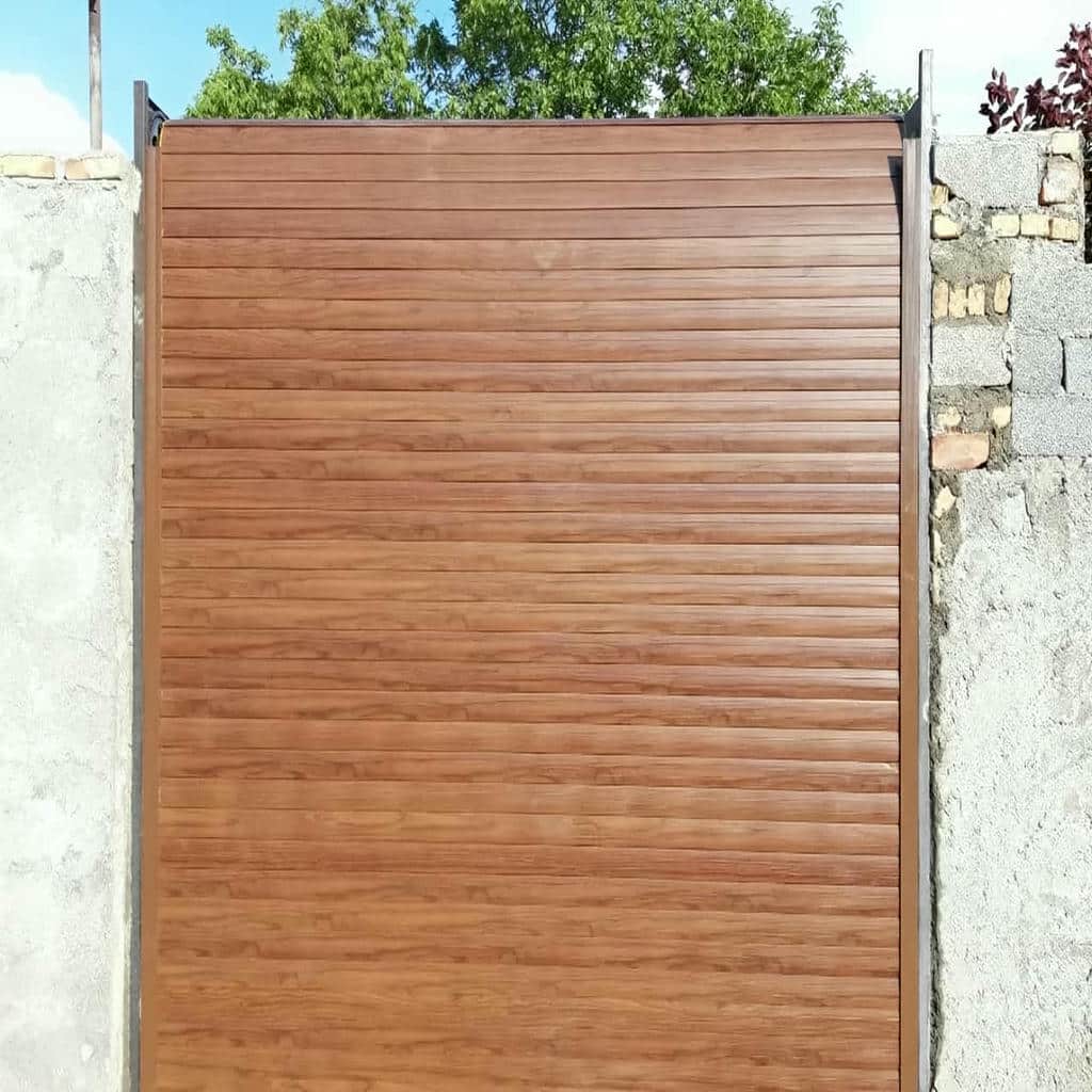 کرکره برقی نمای ورودی فروشگاه در ساری