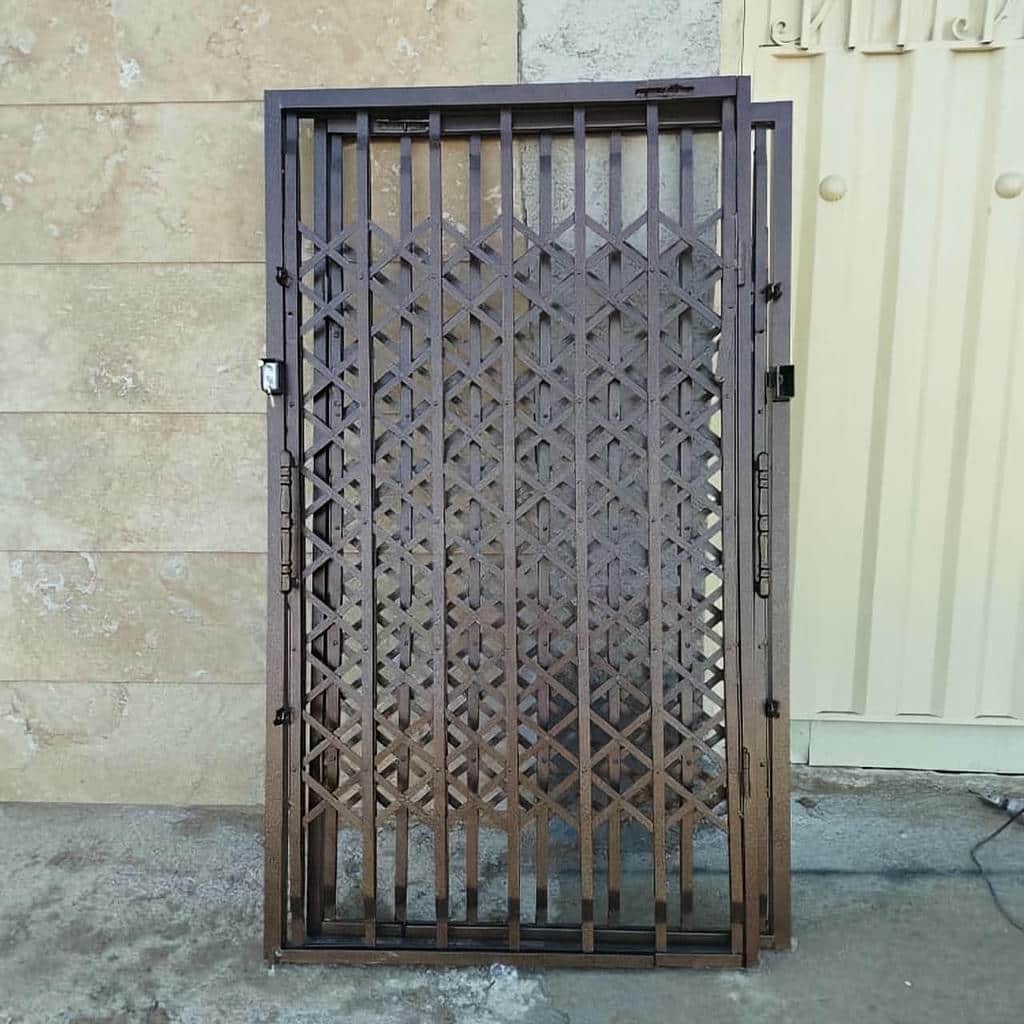 گارد آکاردئونی تاشو برای ورودی سمنان